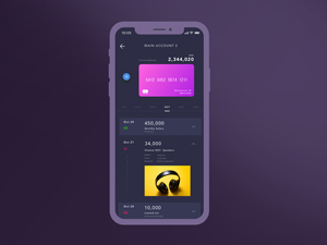 Finance Tracking App Concept – Free Sketch