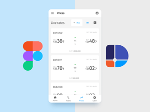 Currency Rates App UI