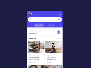 Fitness App Concept – Free Sketch