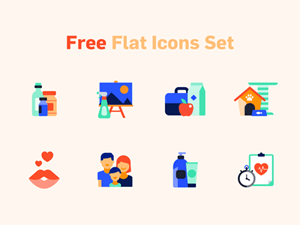 Flat Icons Set – Sketch Resource
