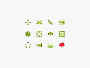 Flatrice Icon Set – PSD Freebie