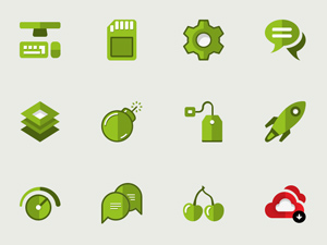 Flatrice Icons PSD