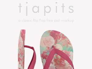 Flip Flop Mockup PSD