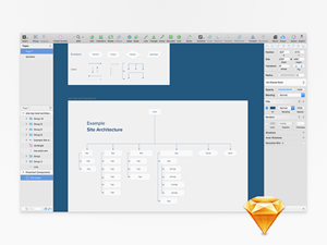 Flow Chart Components for Sketch