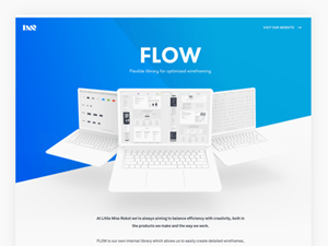 FLOW – Sketch Wireframing Library