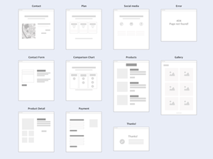 Sitemap and Flowchart Kit – Sketch Freebie