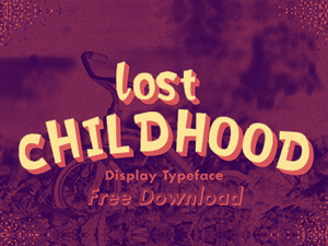 Lost Childhood Font