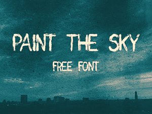 Paint Brush Font
