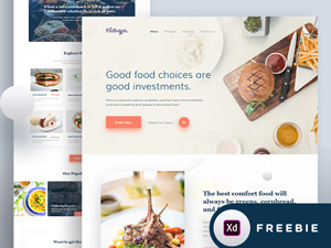 Food Ordering Website Template