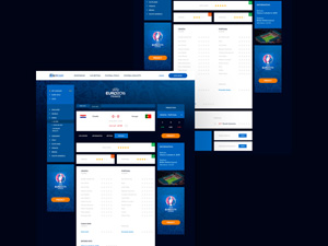 Football Portal Redesign Template – PSD Freebie
