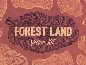 Forest Land Vector Kit