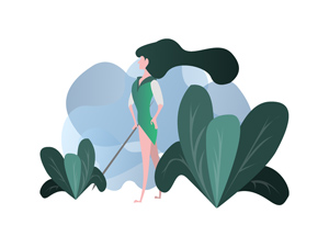 Forest Protector Illustration