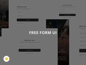 Form UI Concept by Ishan Manandhar