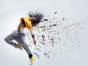 Free Dispersion Photoshop Action