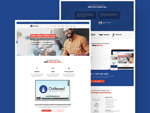 Freelancer Agency Website Template