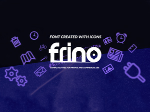 Frino – Free Icon Font
