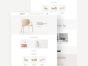 Furnion Shopify Store Template PSD