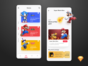 Game Buying App Concept