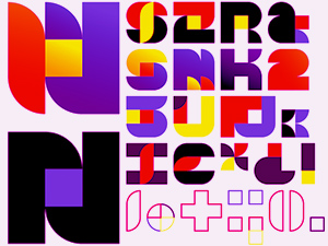 Geometric Font