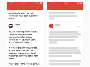 Gmail App Wireframe – Free Sketch
