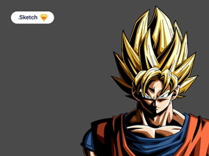 Goku Vector Illustration
