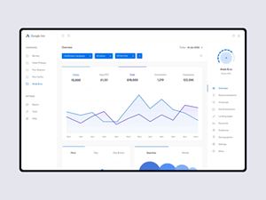 Google AdWords UI Concept – Sketch Freebie