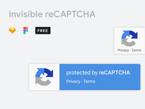 Google reCAPTCHA Mockup