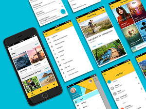 Google Material Design UI Kit PSD