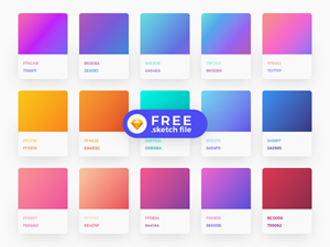 Gradients Set by Karime Moell