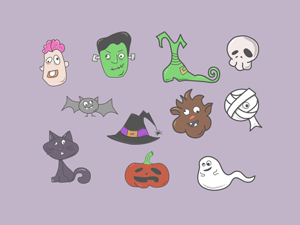 Halloweeny Icons