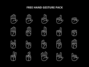Free Hand Gesture for Illustrator