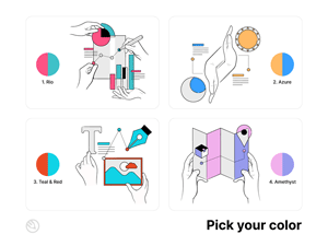 Hand Gestures Illustrations