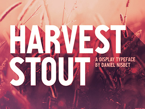 Harvest Stout Font
