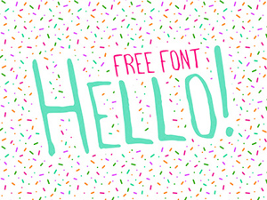 Hello Font – Free Typeface
