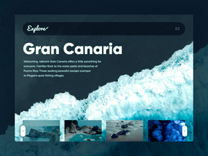 Hero Image Slider – Free PSD