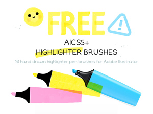 Highlighter Pen Brushes for