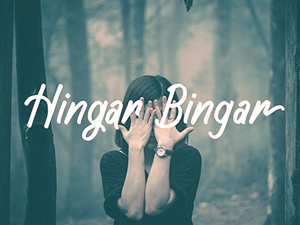 Hingar Bingar Font – Handmade Brush & Marker Font