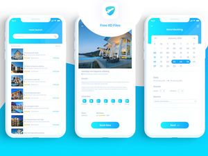 Hotel Booking App UI Kit