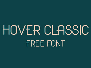 Hover Classic Font