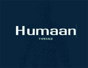 Humaan Typeface