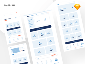 iComm – eCommerce Wireframe Kit