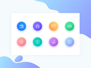 Gradients Icon Set