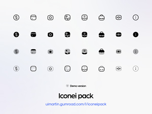 General Icon Set Demo (Iconei)