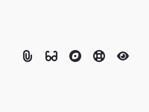 Iconography Set made in Sketch