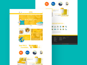 IKEA Website UI Concept: Free PSD