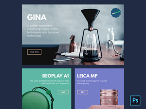 Industrial Design Magazine Template – Free PSD