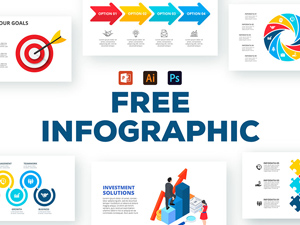 Infographic Presentation: Free PSD