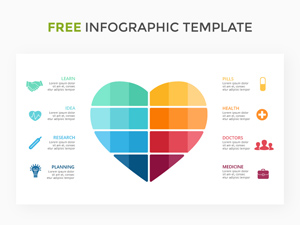 Heart Chart Keynote Template