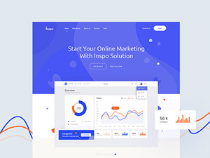 Inspo Web Concept – Free Xd Template