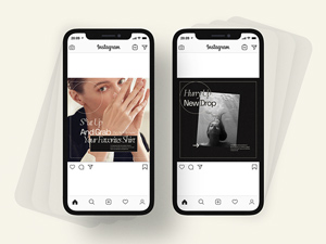 Instagram Post Template PSD